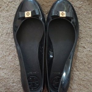 Tory Burch plastic/jelly flats